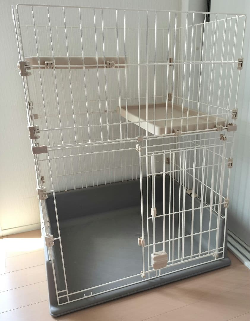 ペット 3段 ゲージ 部屋 小屋 猫 キャットゲージ ドアロック