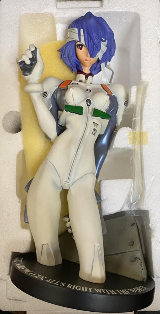 海洋堂 綾波レイ ポリストーン製塗装済み完成品 新世紀エヴァンゲリオン