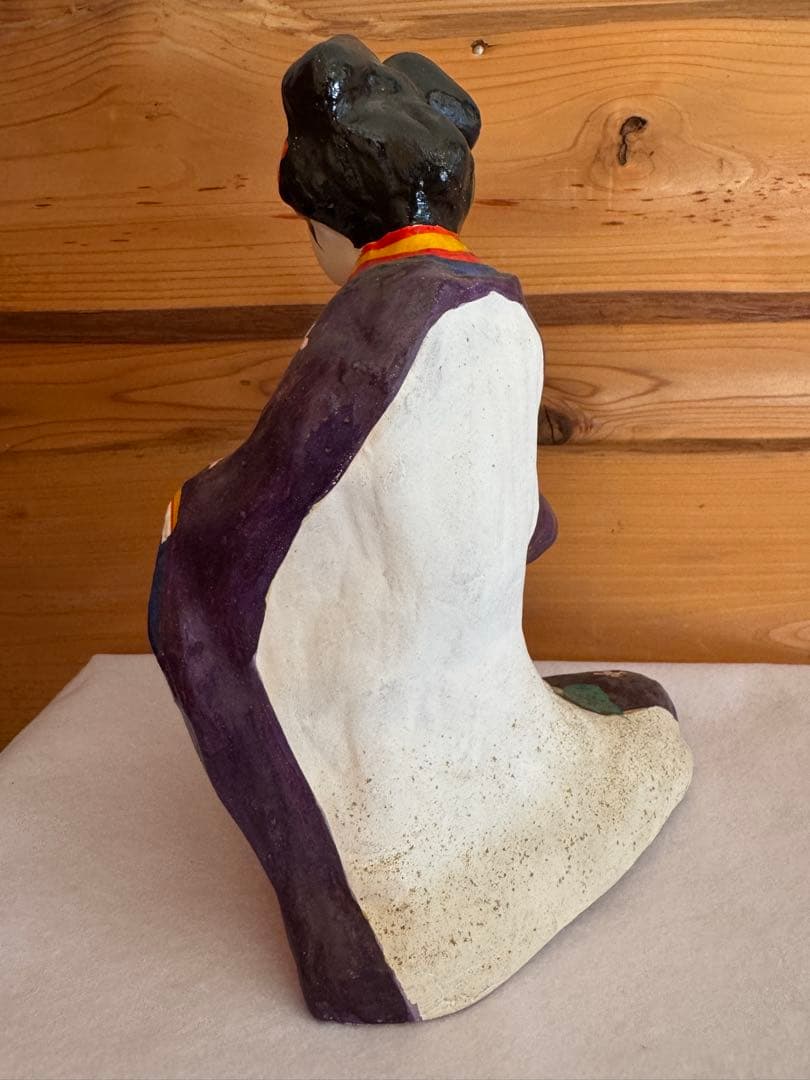 中野土人形 西原家 花魁 立ヶ花人形 郷土玩具 民藝 伝統文化 芸術 長野