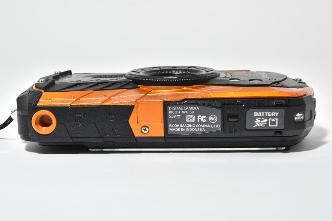 【美品】RICOH WG-50 オレンジ　動作確認済