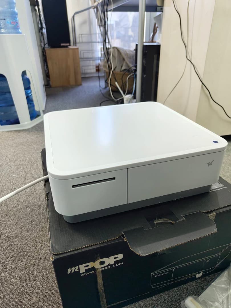 Star製 m POP（エアレジ ・Square ）レシートドロアー一体型　美品