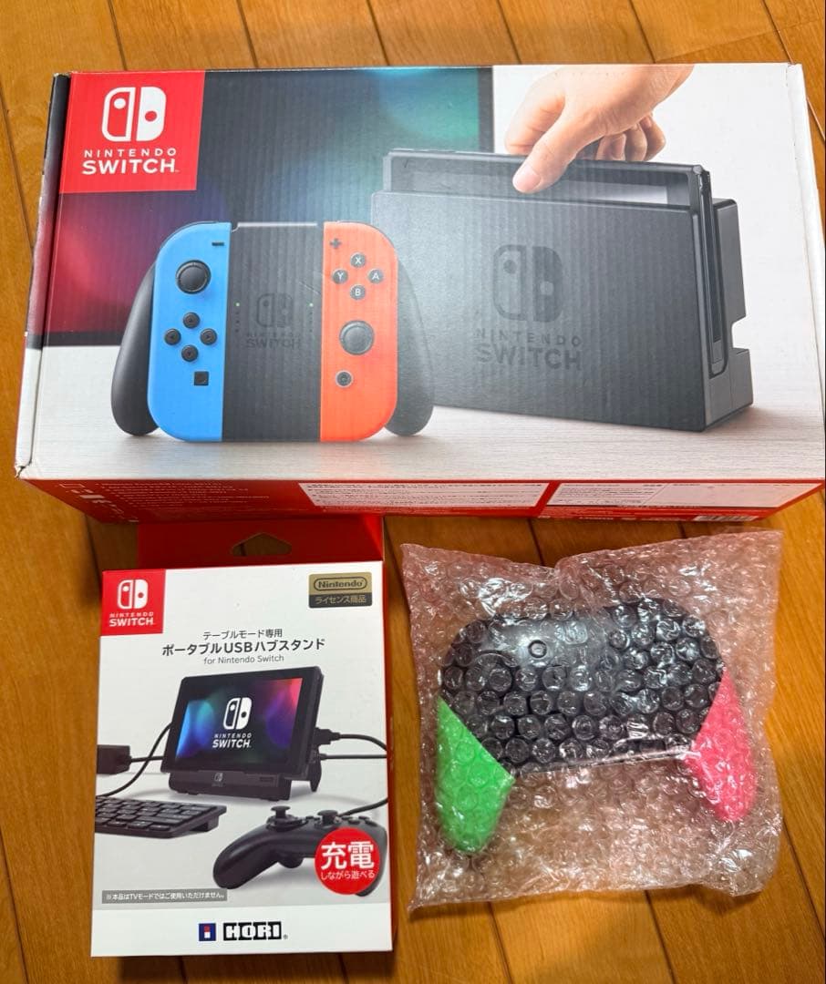 Switch本体＋純正Proコン＋256GBメモリ＋HORIスタンド