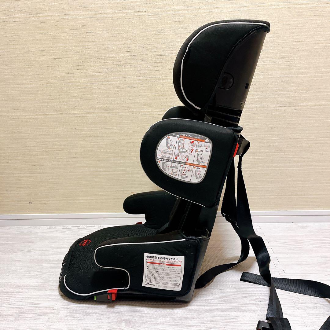 クレイドル オーカモバイルシート ジュニアシート ブラック isofix