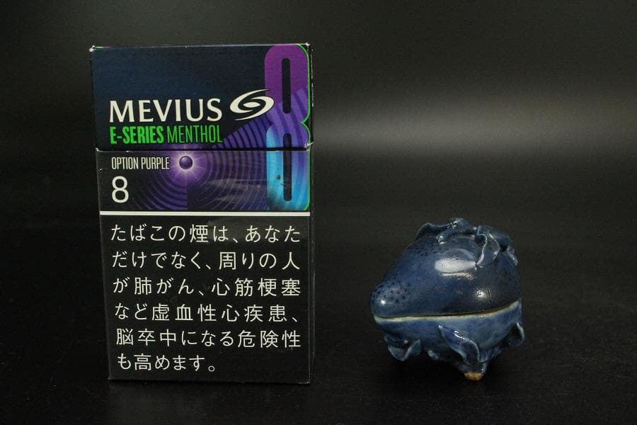 龍茶道具 中国美術 青花 果実 香合 古美術(AZ994)