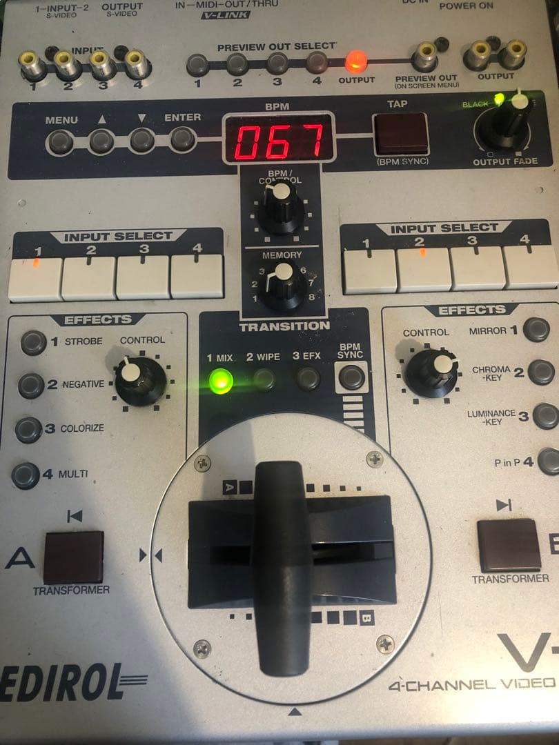 【USED】EDIROL V-4 ビデオミキサー