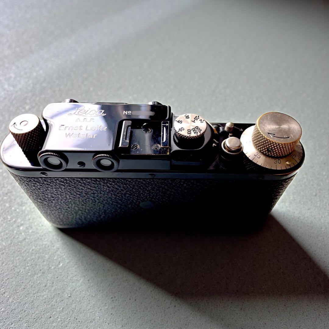 【OH済票付】×【戦場カメラマン　ロバート•キャパ愛用ライカD IIブラック】