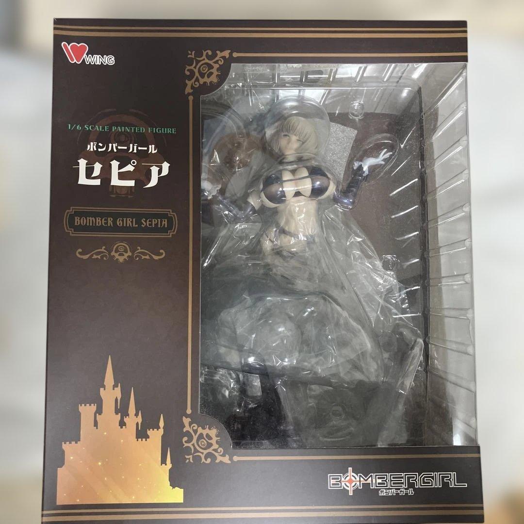 WING ボンバーガール　セピア フィギュア　開封品