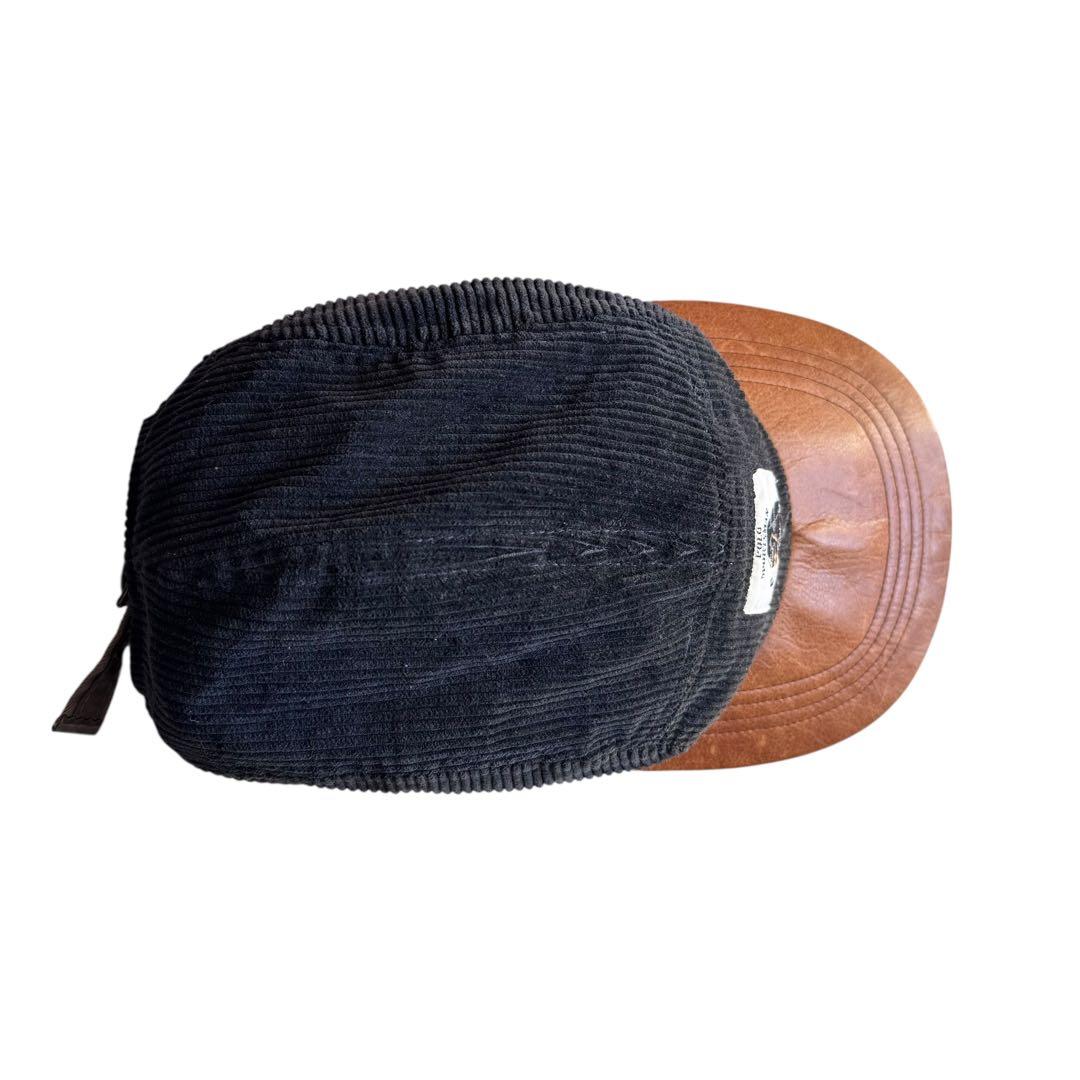 polo sportsman Ralph Lauren レザー キャップ 90s