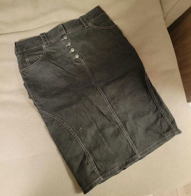 Christian Dior　ディオール　ヴィンテージデニムスカート　サイズ40