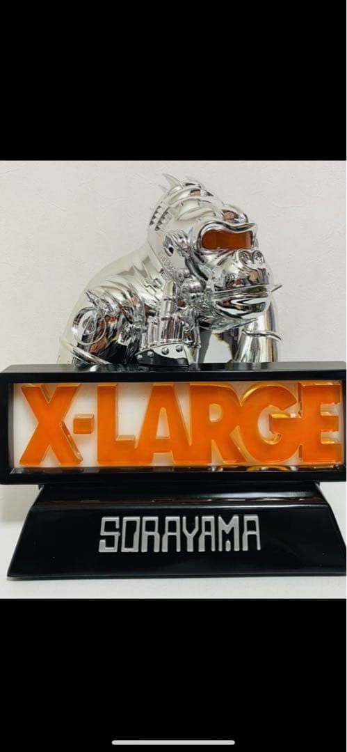 ⭐︎SORAYAMA ROBOT GORILLA 空山　ロボットゴリラ　シルバー