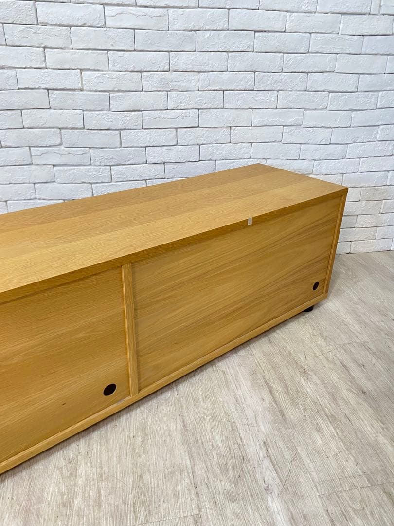 ②【東京都内23区配送無料】無印良品　テレビ台 テレビボード　リビング　陳列　棚