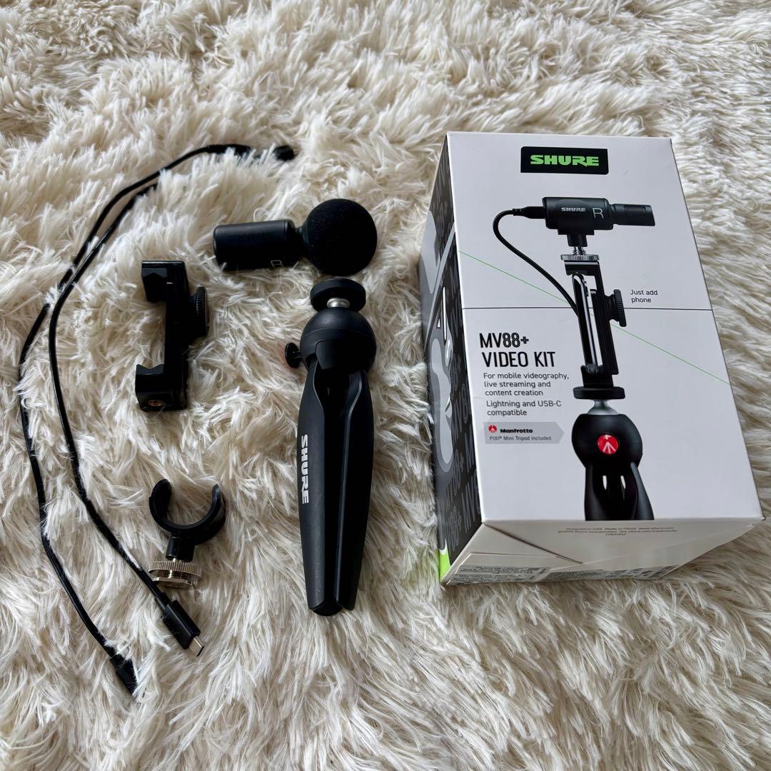 スマホアクセサリー SHURE MV88+ VIDEO KIT