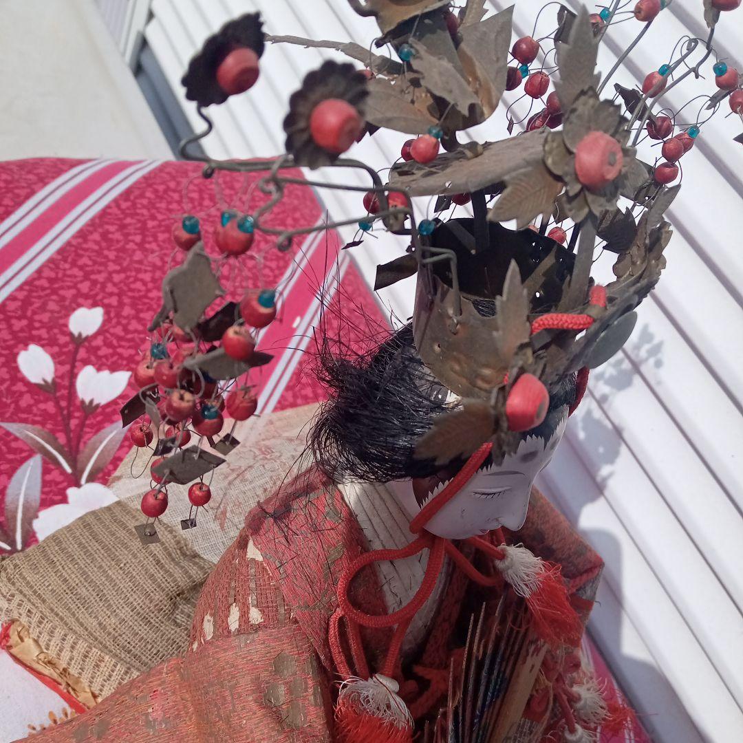 アンティーク １００年　古今雛 明治〜大正期　親王飾り時代大型お雛様