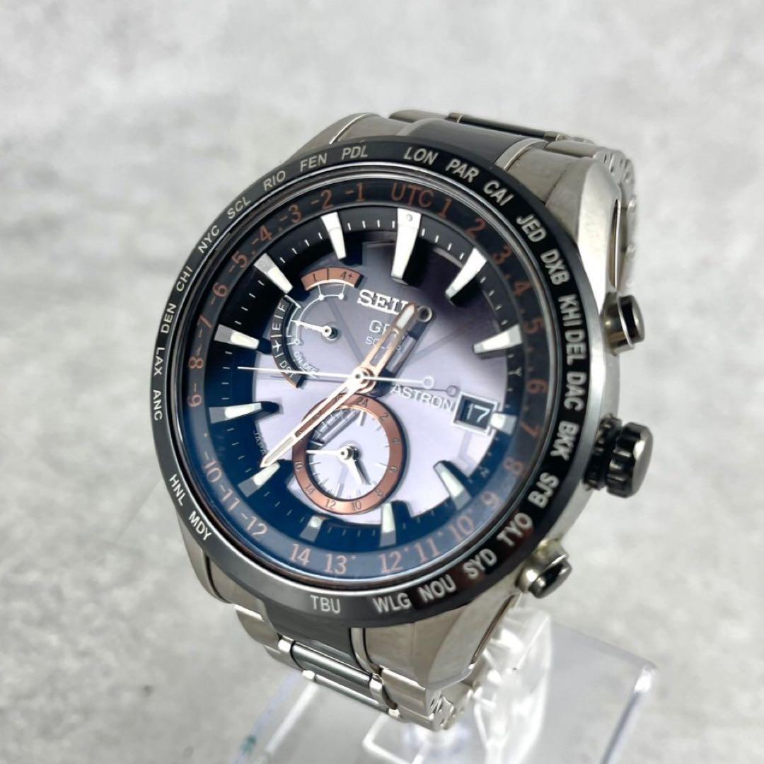 稼働 極美品 SEIKO ASTRON セイコー アストロン ソーラー 腕時計