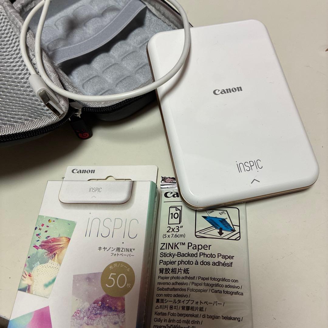 Canon inSPIC PV-123 ピンク　ミニプリンター　インスピック