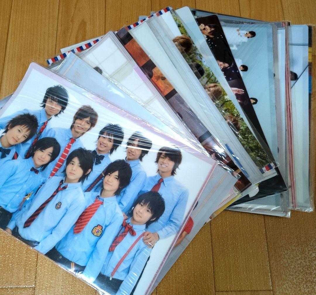 HeySayJUMP　クリアファイル　歴代　山田涼介　伊野尾　有岡　中島裕翔