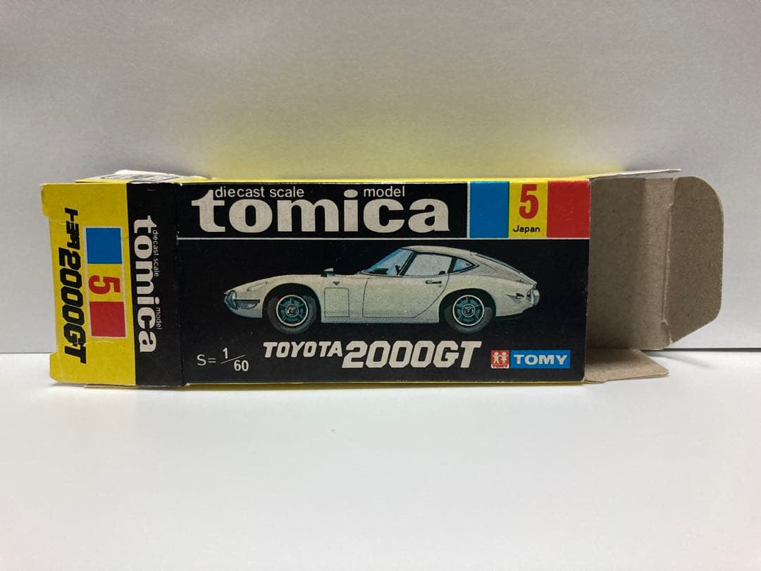 トミカ　黒箱　日本製　トヨタ　2000GT 1Aホイール