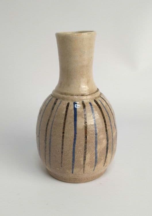 絵瀬戸　徳利　麦藁手