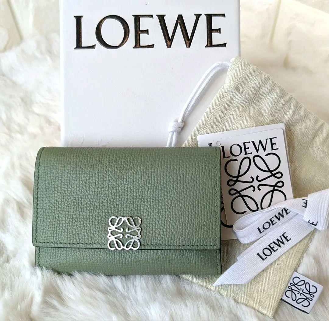 ロエベ 三つ折り財布 スモール バーティカル ウォレット アナグラ厶♦riku様