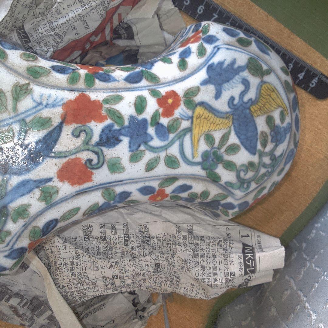 中国美術 陶器製 なおし ニューあります骨董 アンティーク