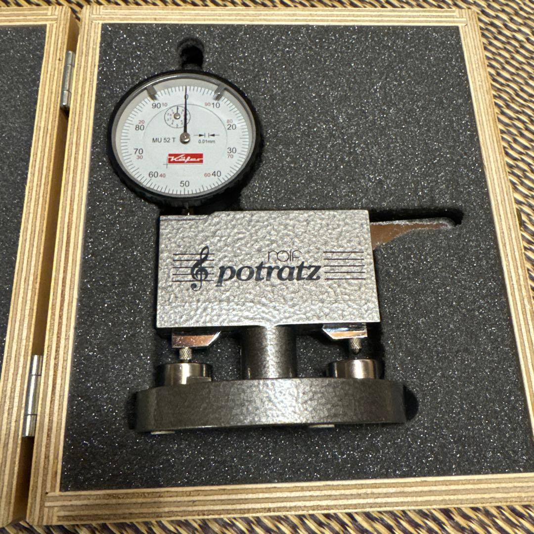 ファゴット・オーボエ用　硬度計　ポトラッツ