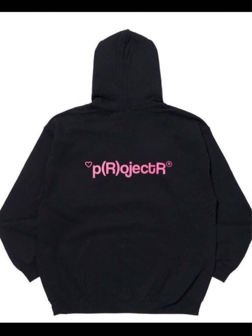 *p(R)ojectR® Heart Logo Hoodie Lサイズ
