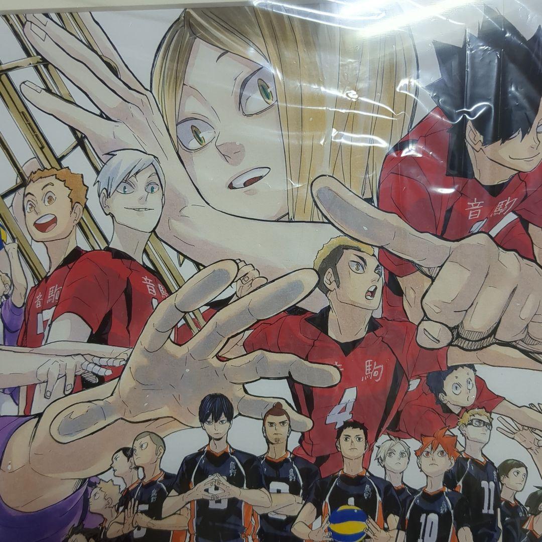 《込》 ハイキュー!! 展 複製 額入り