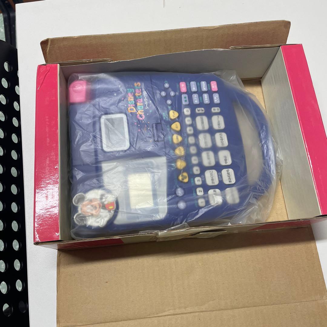 限定価格！CASIO ディズニーキャラクターズ シールワープロ お名前シール