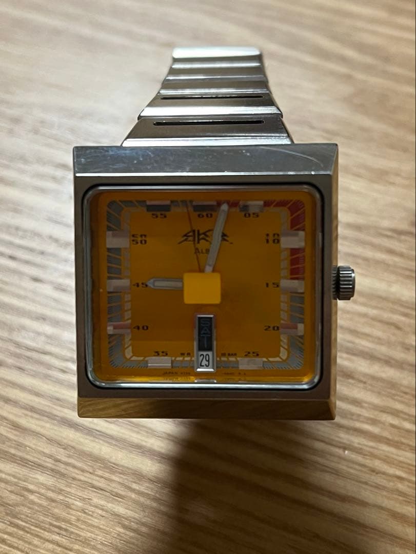 SEIKO ALBA AKA スクエア　腕時計