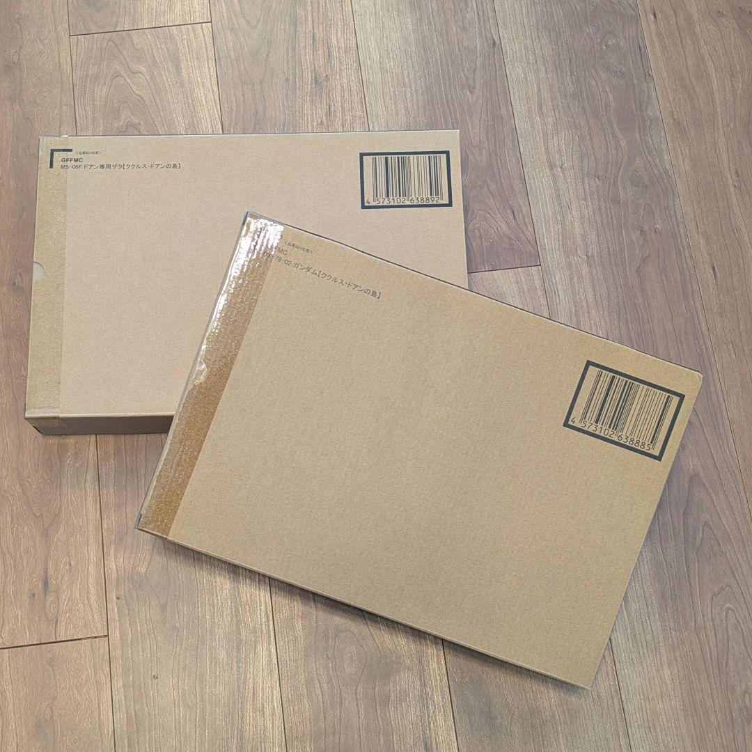 GFFMC ククルス・ドアン ガンダム・ザク 2台セット