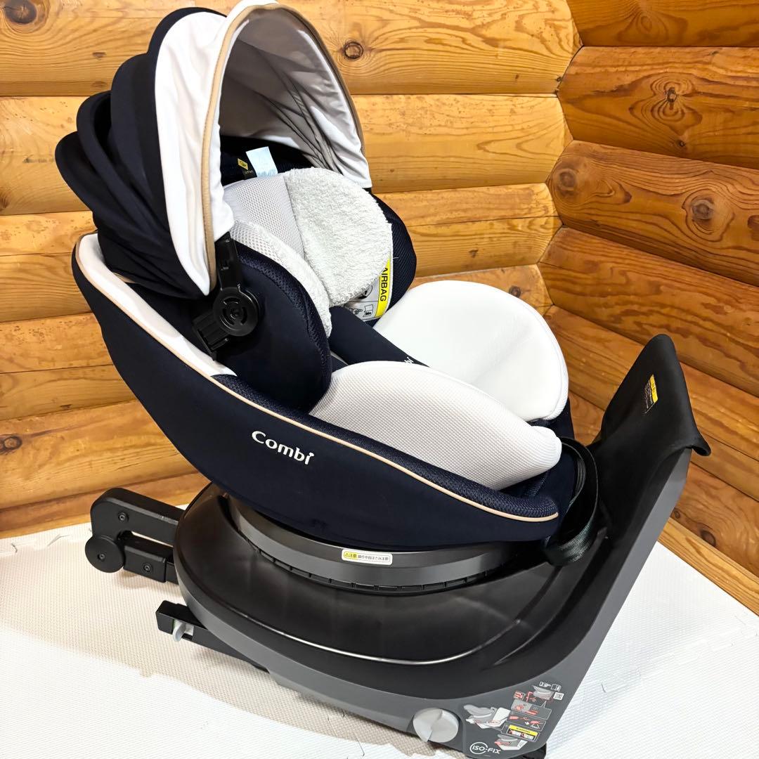 【美品】Combi コンビ クルムーヴスマート ISOFIX JL-590
