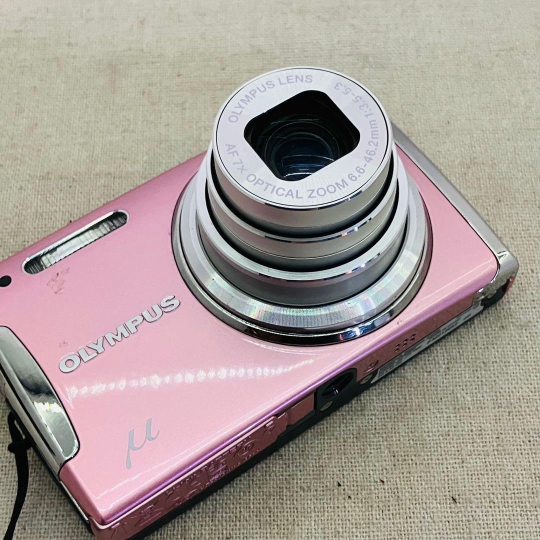 OLYMPUS (オリンパス) コンパクトデジタルカメラ μ1060 ピンク