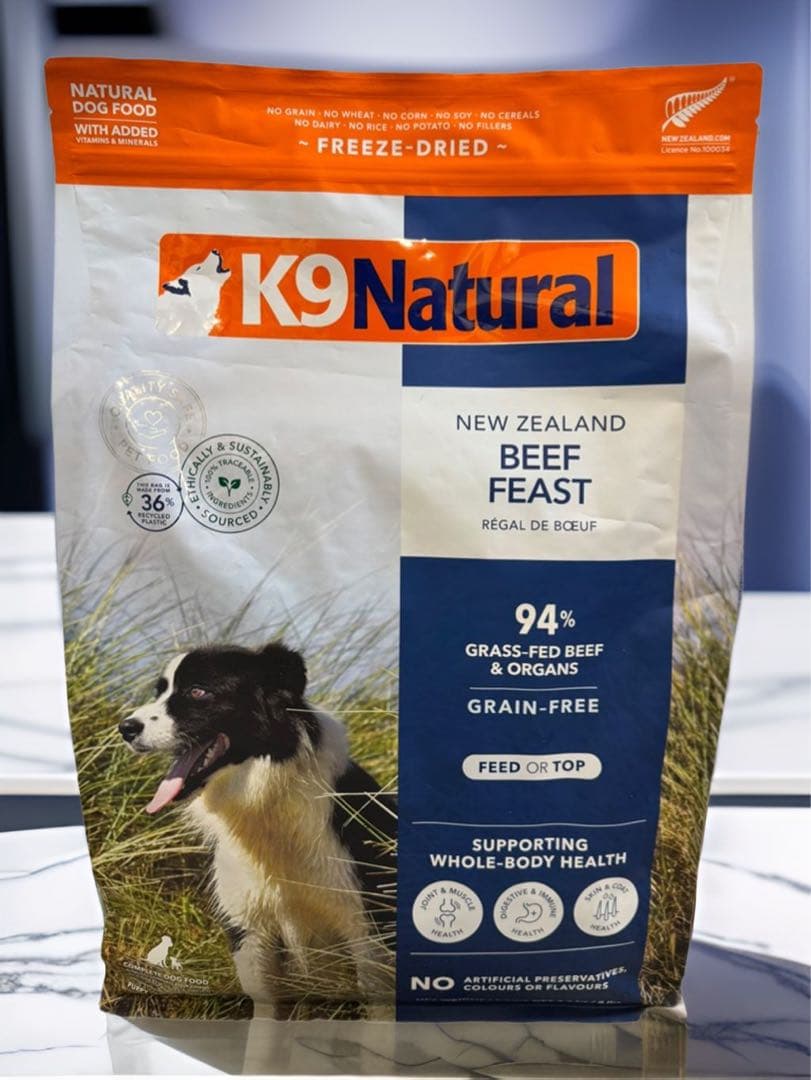 K9 Natural ケーナインナチュラル ビーフフィースト 1.8kg