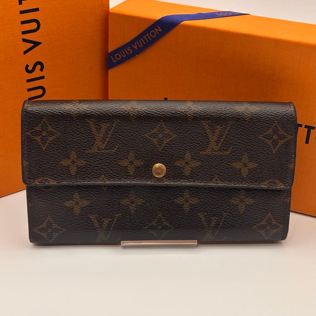 【鑑定済み】ルイヴィトン✨ポルトフォイユサラ✨長財布 モノグラム 二つ折り財布
