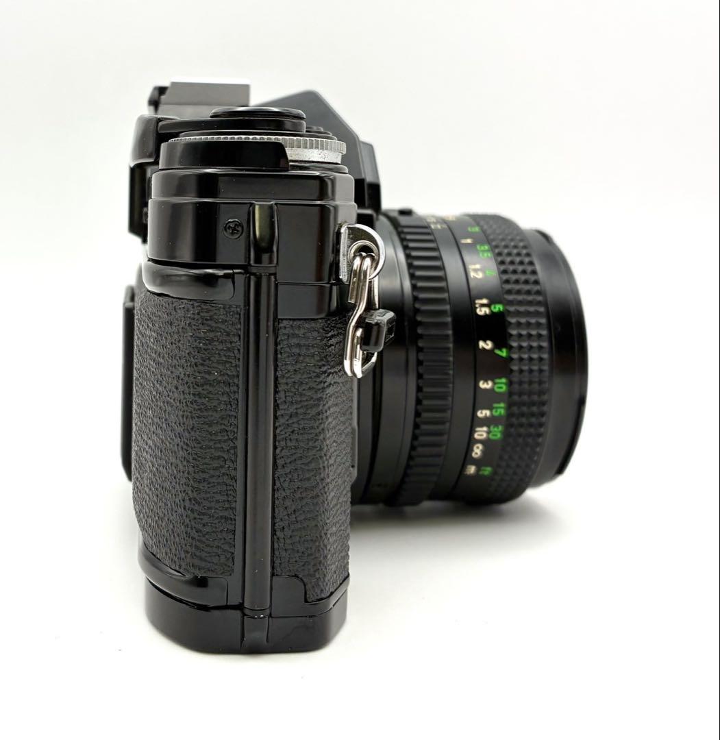 【完動品】CANON AE-1 ブラックボディー FD 50mm F1.8