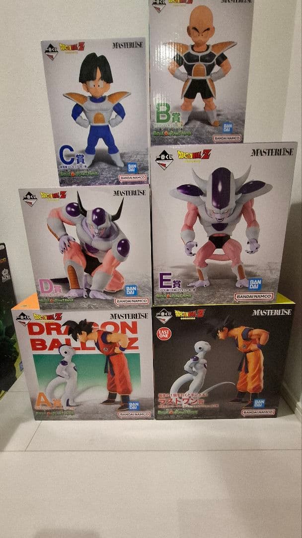 新品未開封　ドラゴンボール　一番くじ　バトルオンプラネット　６体セット