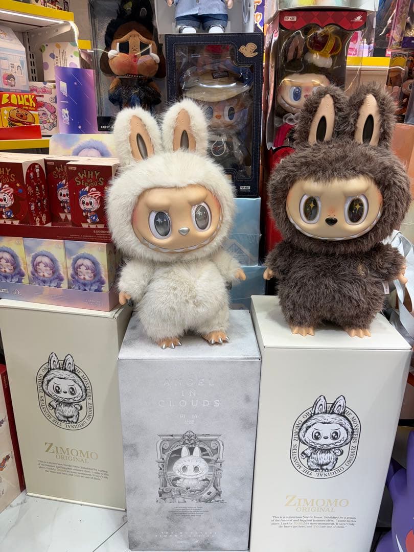 ジモモラブブセット　茶・白　ポップマート正規品