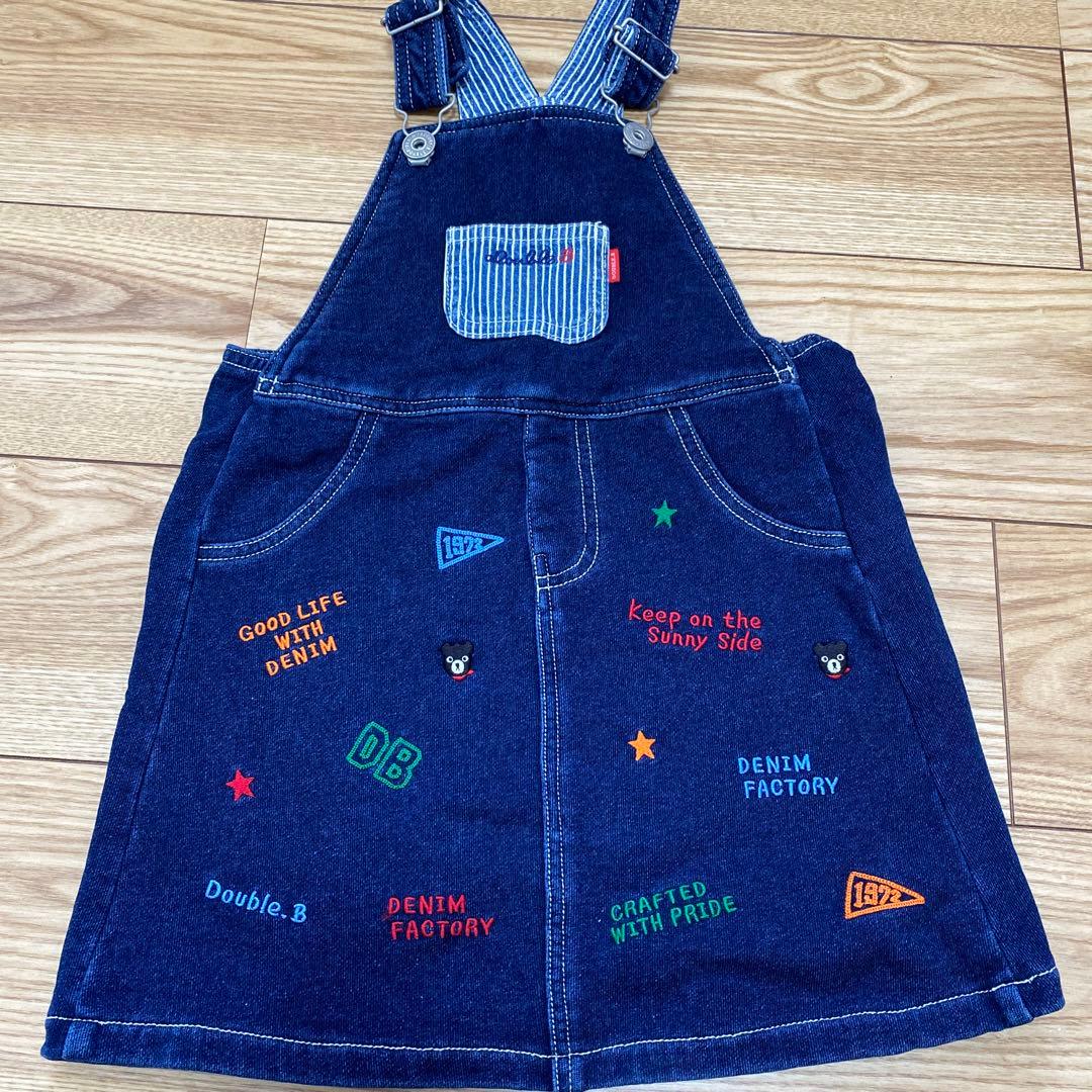 専用　ダブルB ジャンパースカート　フラッグ　LL 100 110