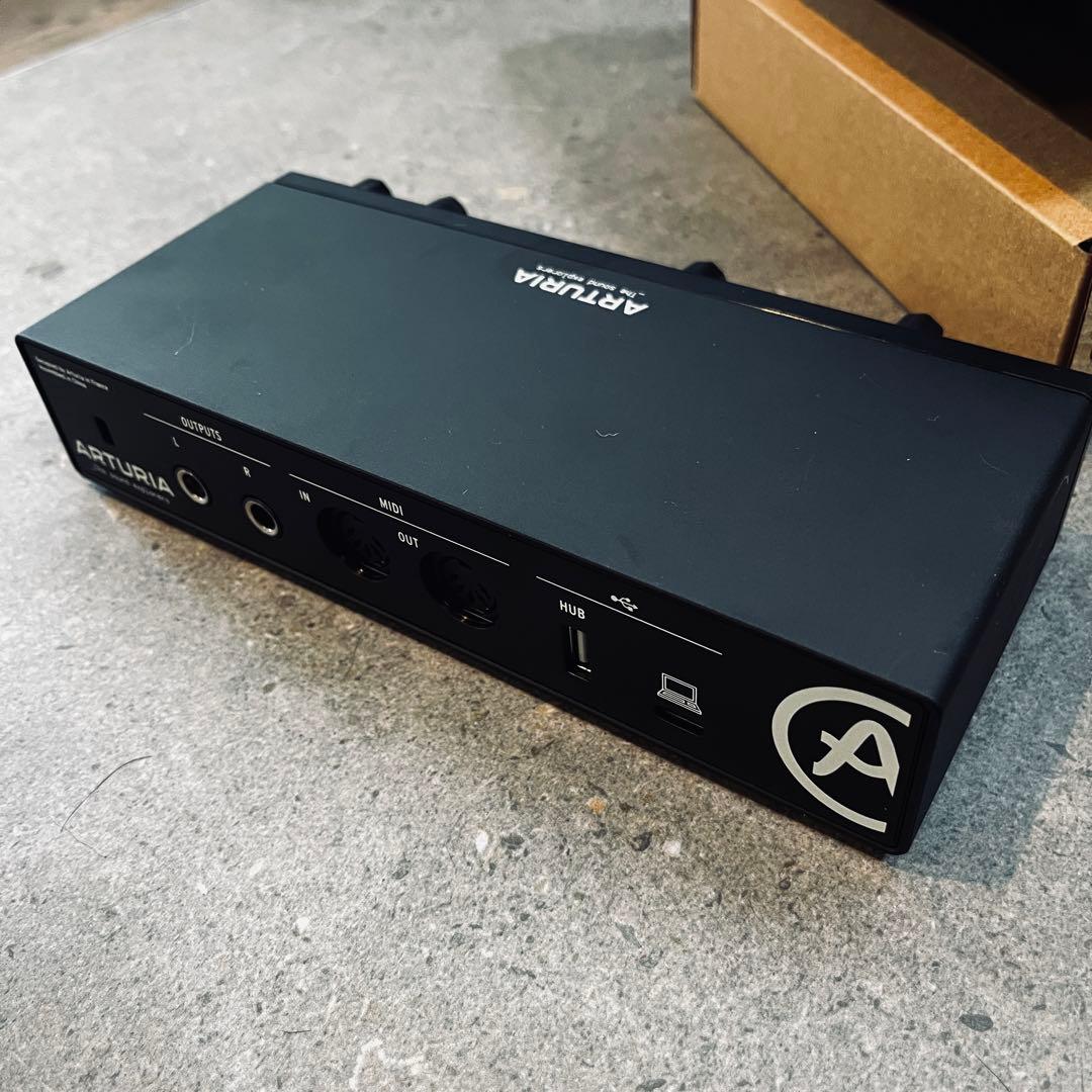 ARTURIA MiniFuse 2 黒 アートリア オーディオインターフェイス
