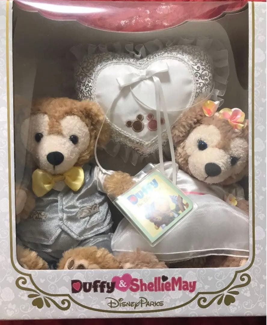 日本未発売★新品！HKDL ダッフィ＆シェリーメィ ウェディングドール