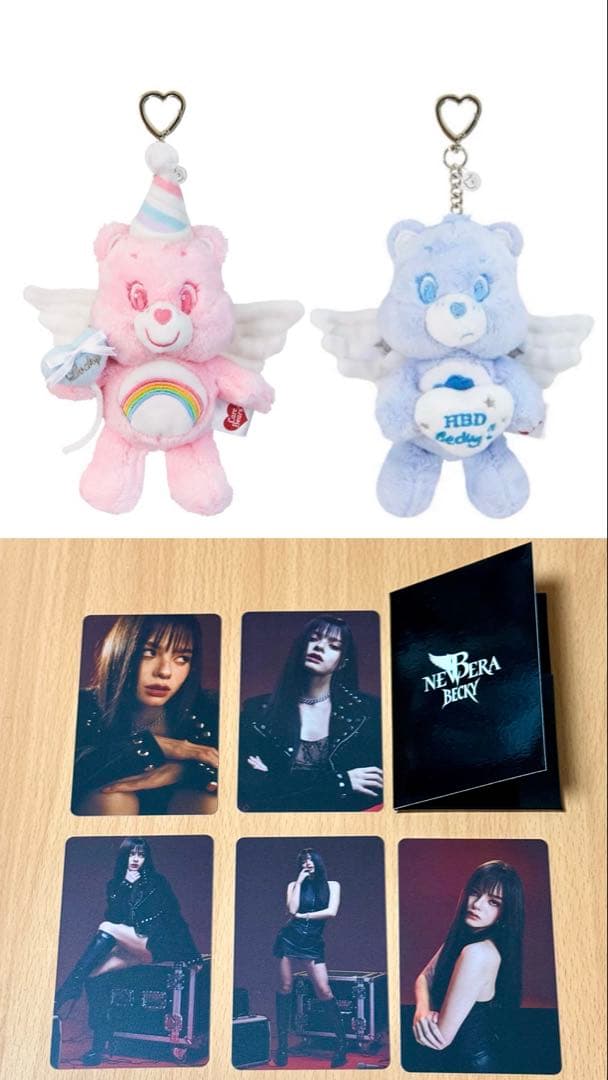 タイ限定 Becky キーチェーン2個 フォトカード5枚
