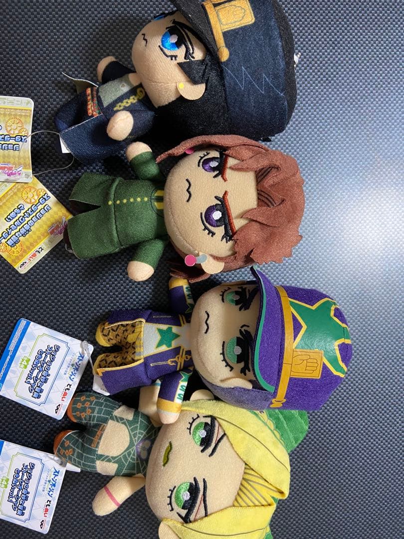 JOJO ともぬい 承太郎、花京院、6部承太郎、徐倫 4セット