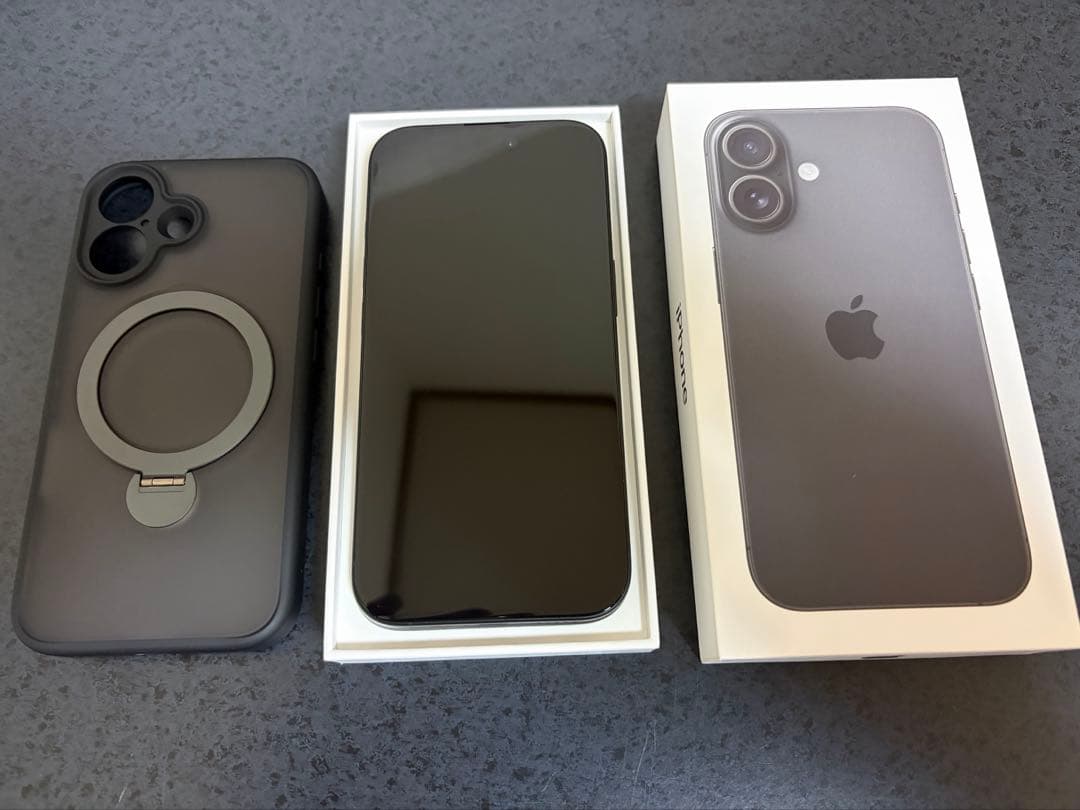 iPhone16 128gb ブラック