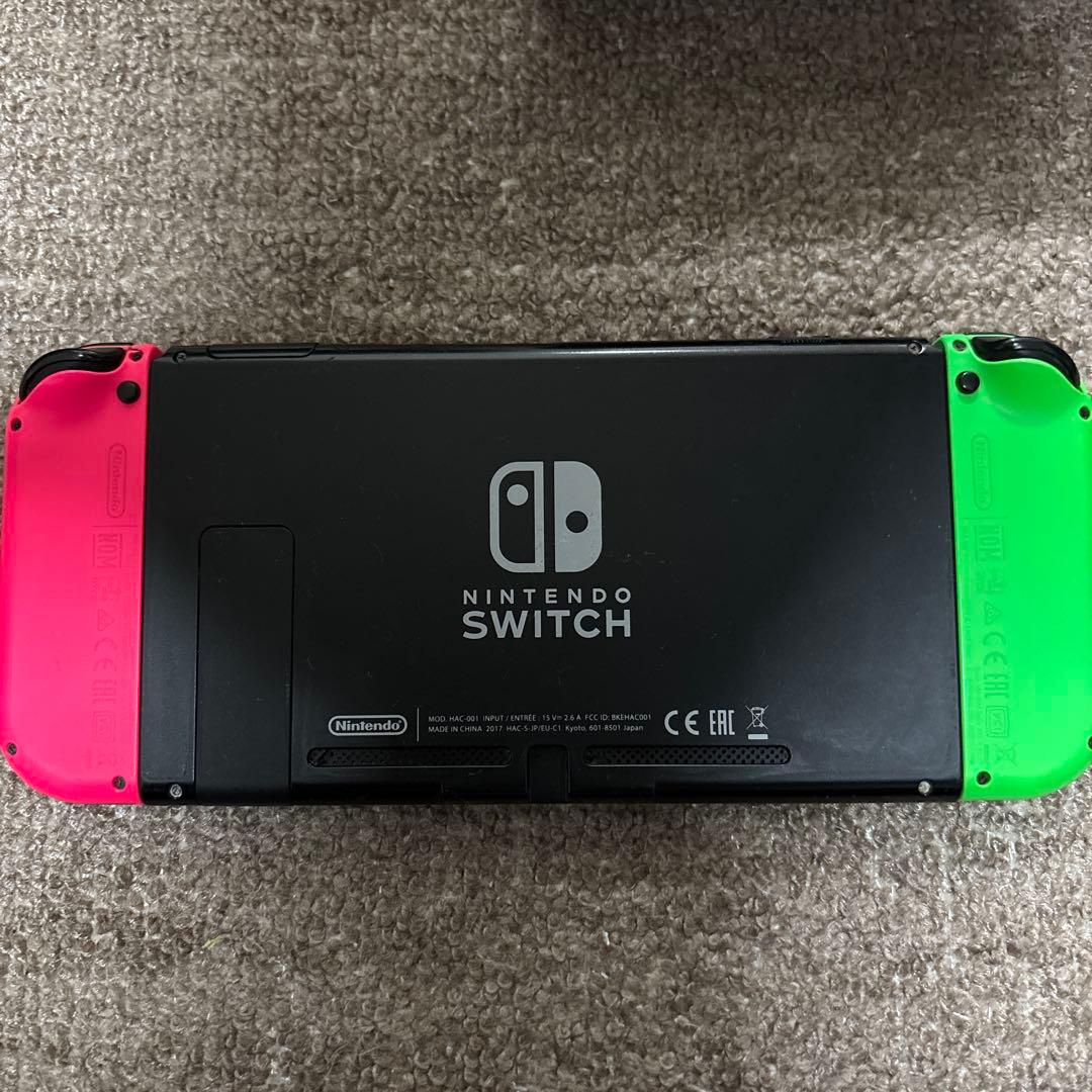 d*3様 【ジャンク品】Nintendo Switch 本体 箱無し 見守り設定