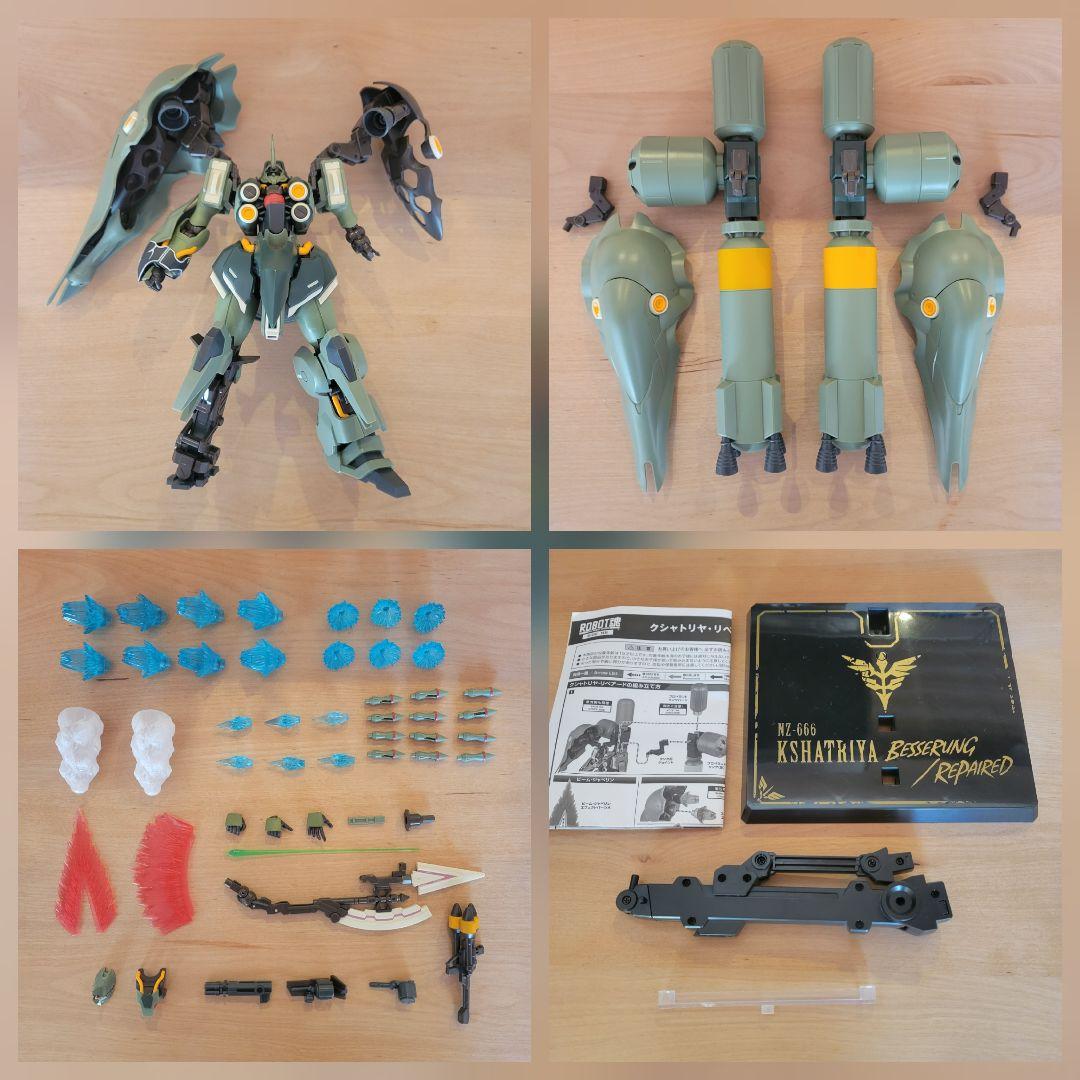 ROBOT魂　クシャトリヤ・リペアード&ベッセルングパーツセット