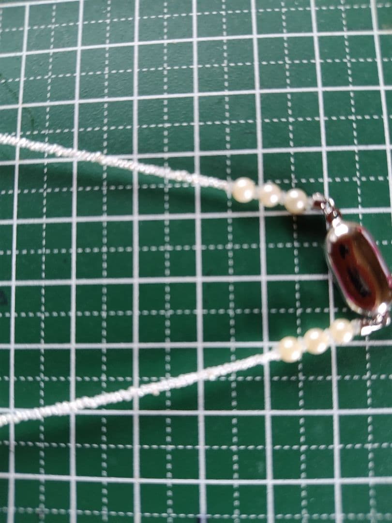 アコヤ真珠、あこや真珠ベビークレオパトラ、あこや砂芥子パール、オメガ風ネックレス