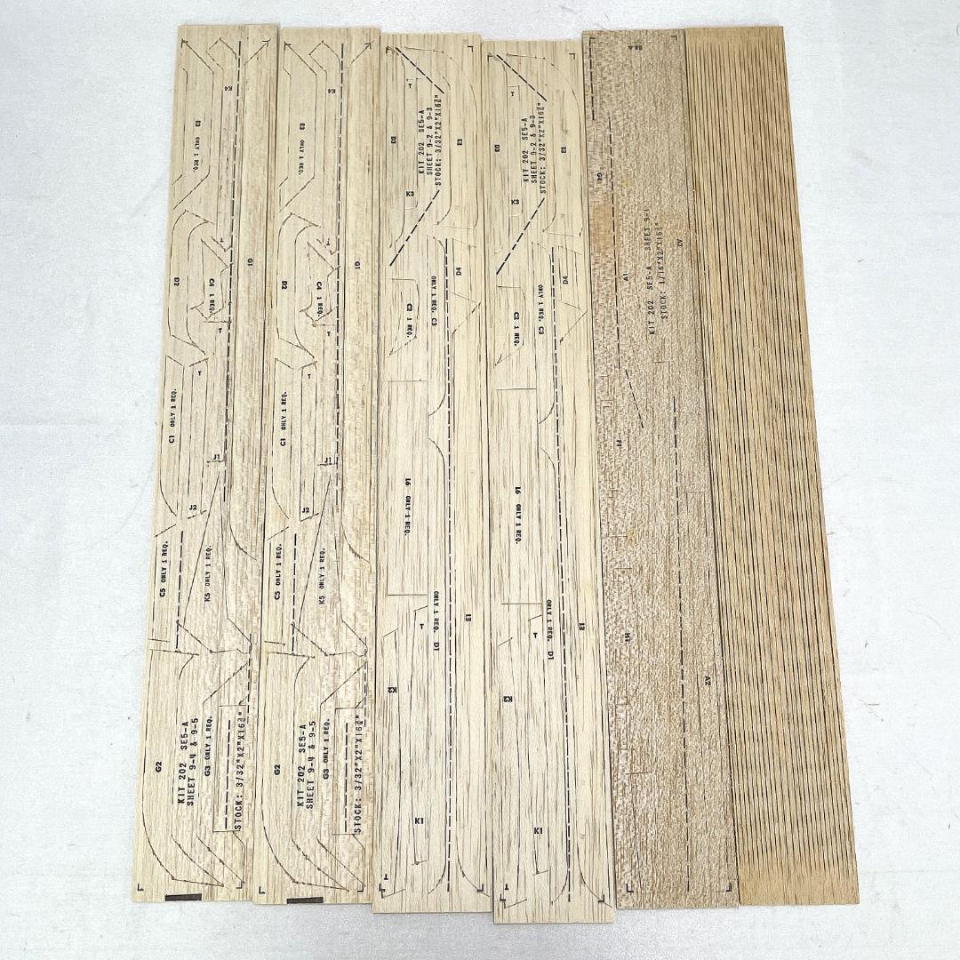 【未組立品】1980年代 Guillow's S.E.5Aフライングモデルキッド