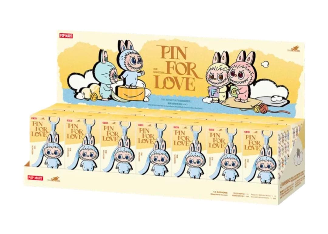 ポップマート ザ モンスターズ ピン フォー ラブ シリーズ ぬいぐるみ