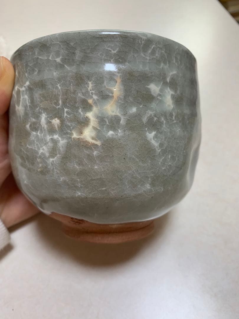 清水正次　朧　茶碗