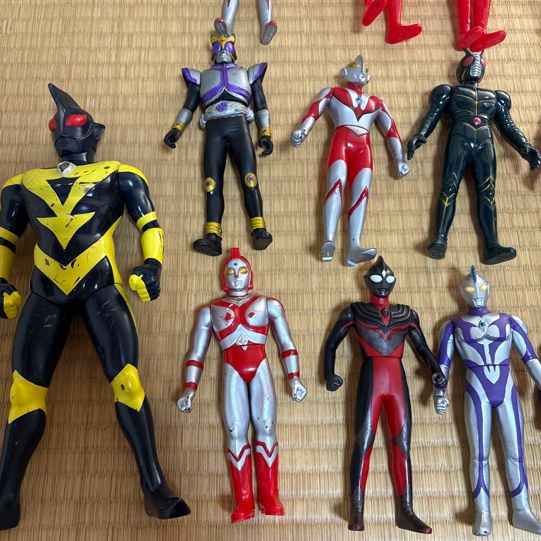 仮面ライダー　ウルトラマンフィギュア まとめ売り
